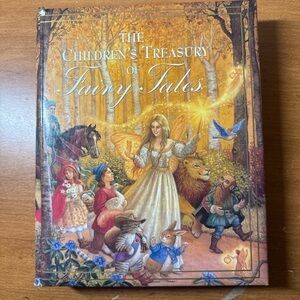 the children's treasury of fairy tales hardcover book